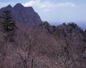 妙義山　お中道