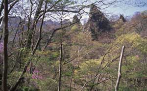妙義山　お中道