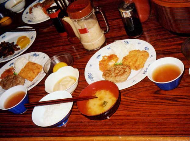 今夜の夕食! 燕岳
