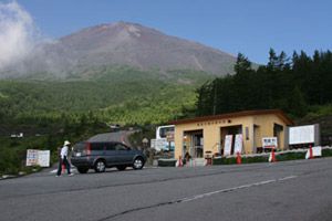 須走口登山口(5合目) 富士山