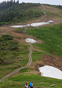 会津駒ケ岳・中門岳