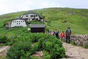 山頂部の平原 