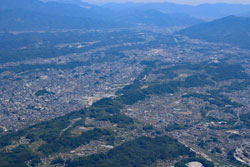 石灰岩と共に