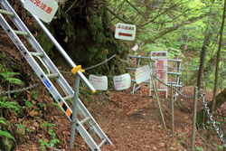 圧巻の渓谷美